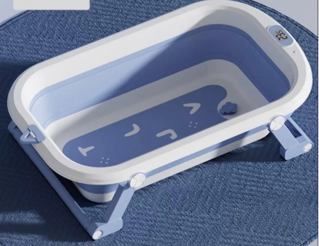 حوض استحمام مزود بمقياس حرارة