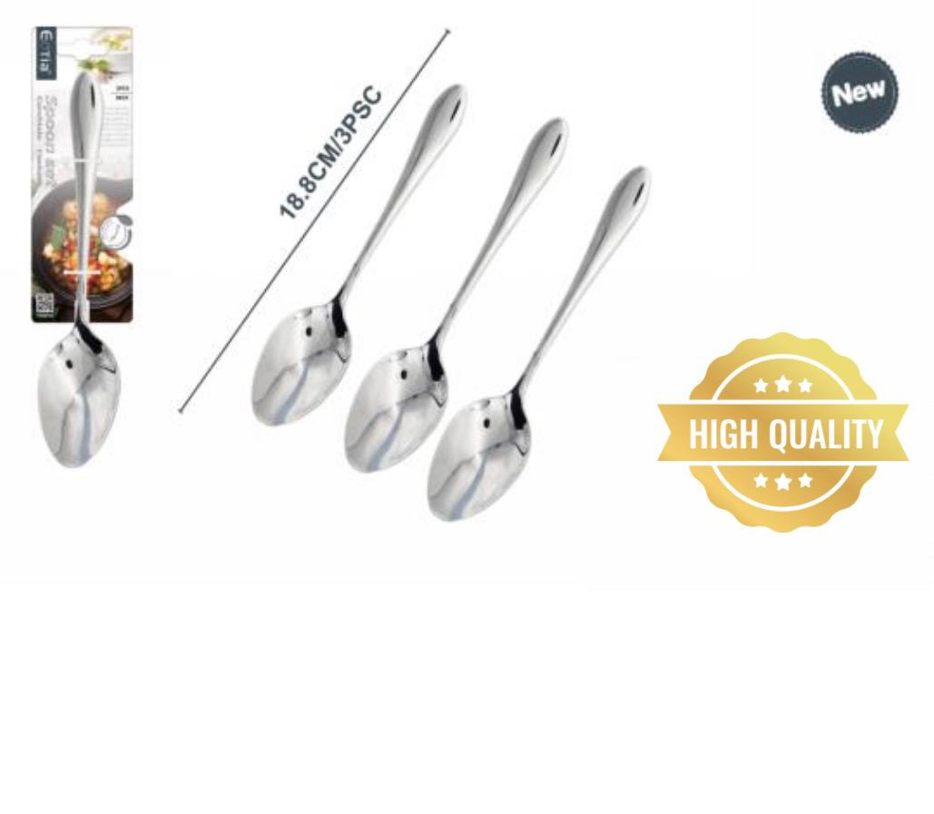 طقم ملاعق من ستانلس ستيل عالي
