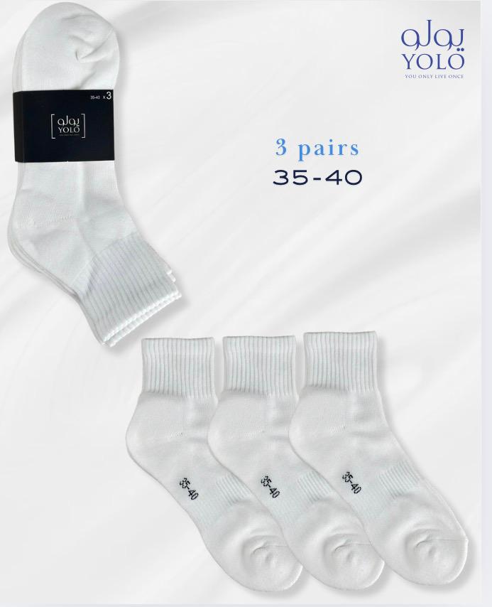 جوارب YOLO قطنية