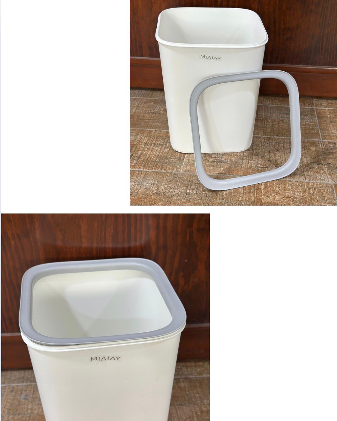 سلة مهملات  بلاستيكية عصرية