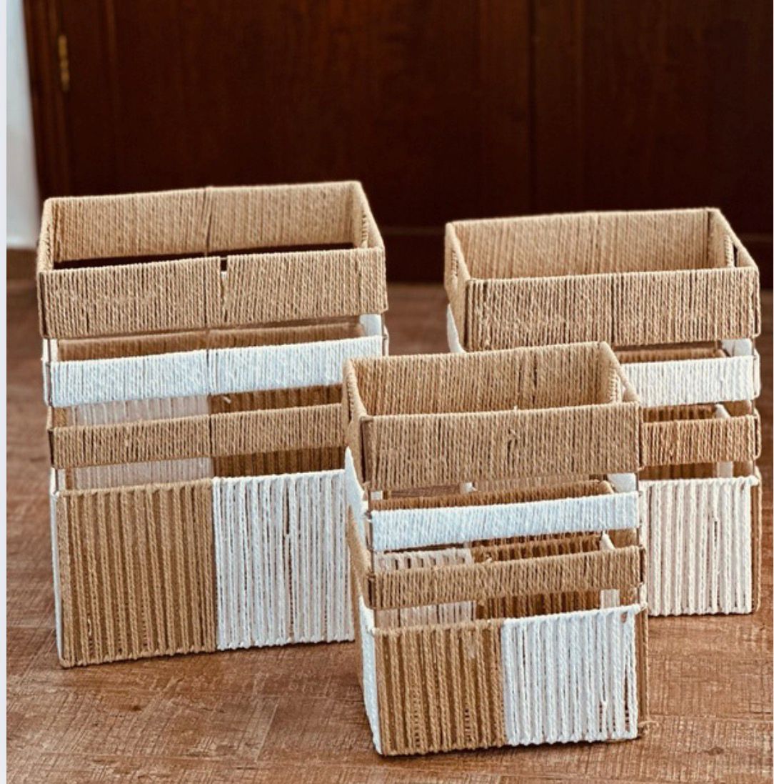 مجموعة السلال المزخرفة