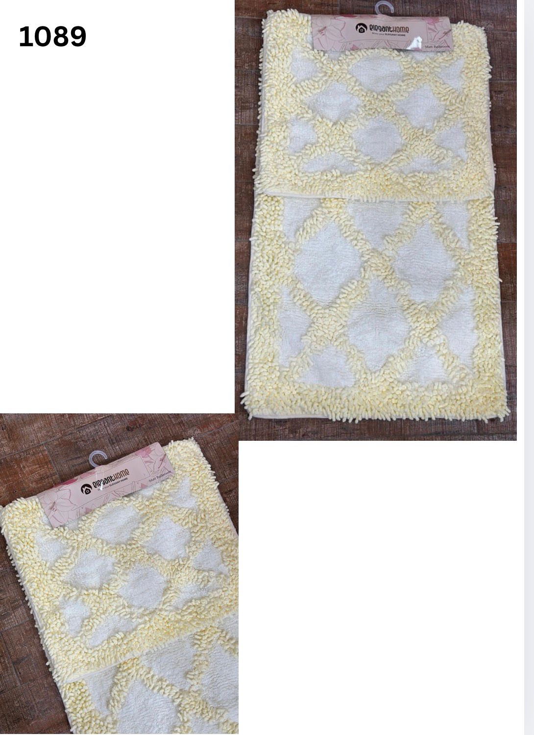 طقم دعاسات ذي النقوش الماسية