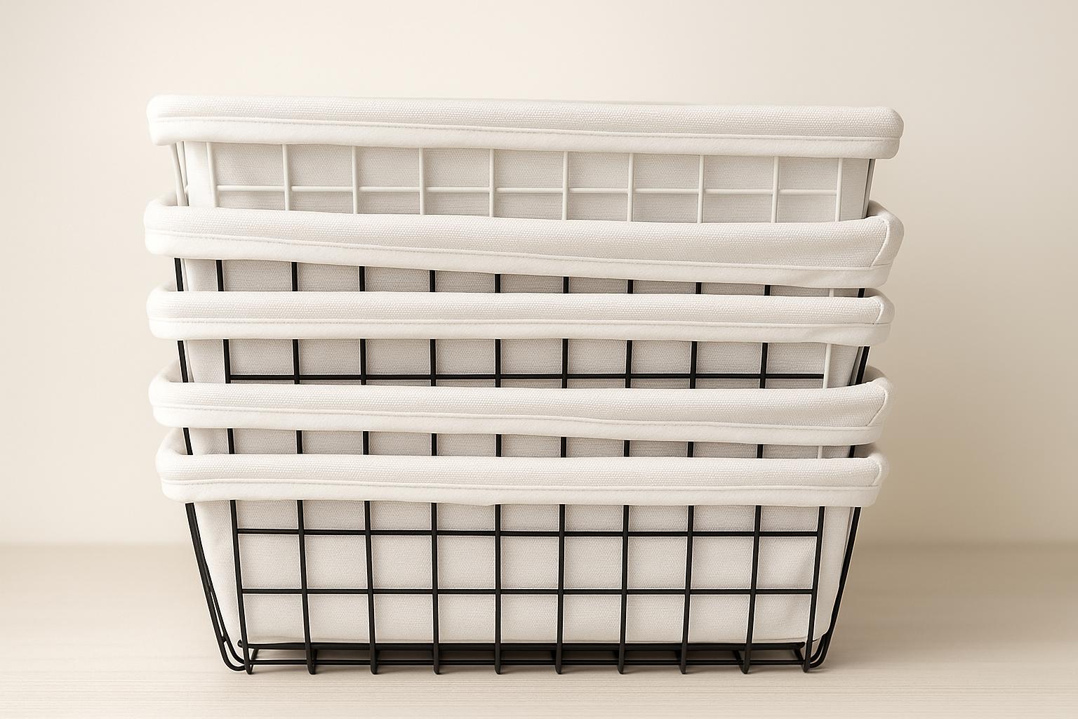 سلال التخزين المعدنية