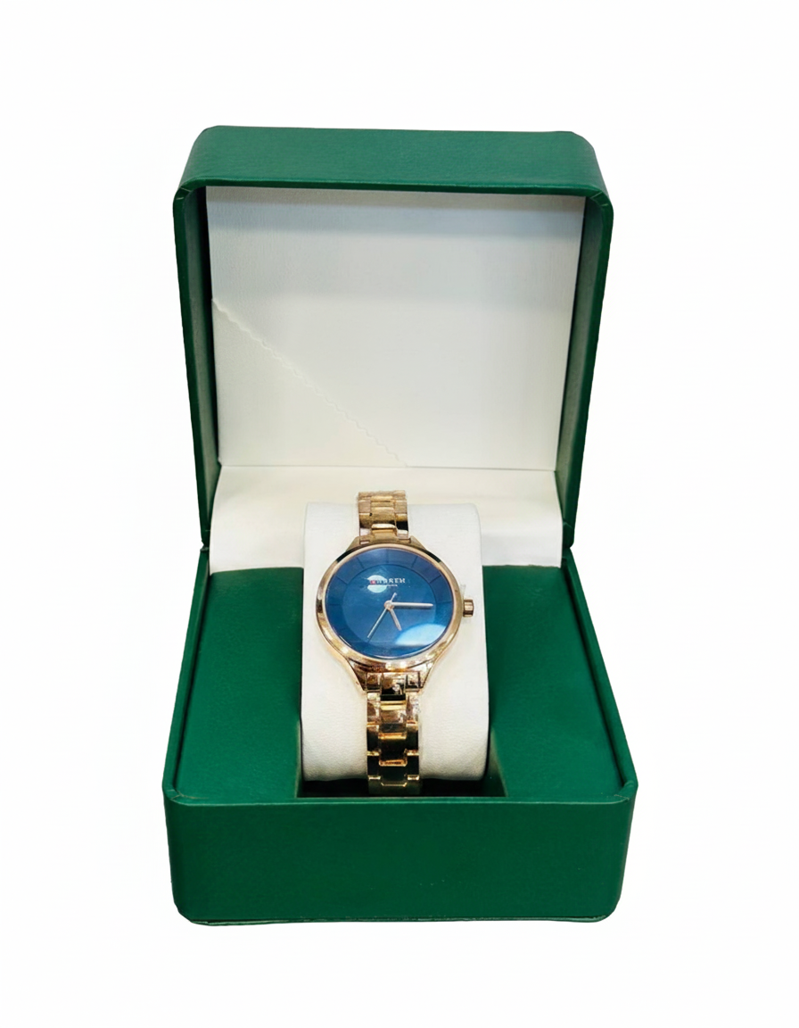 ساعة نسائية "لمسة الزركون"