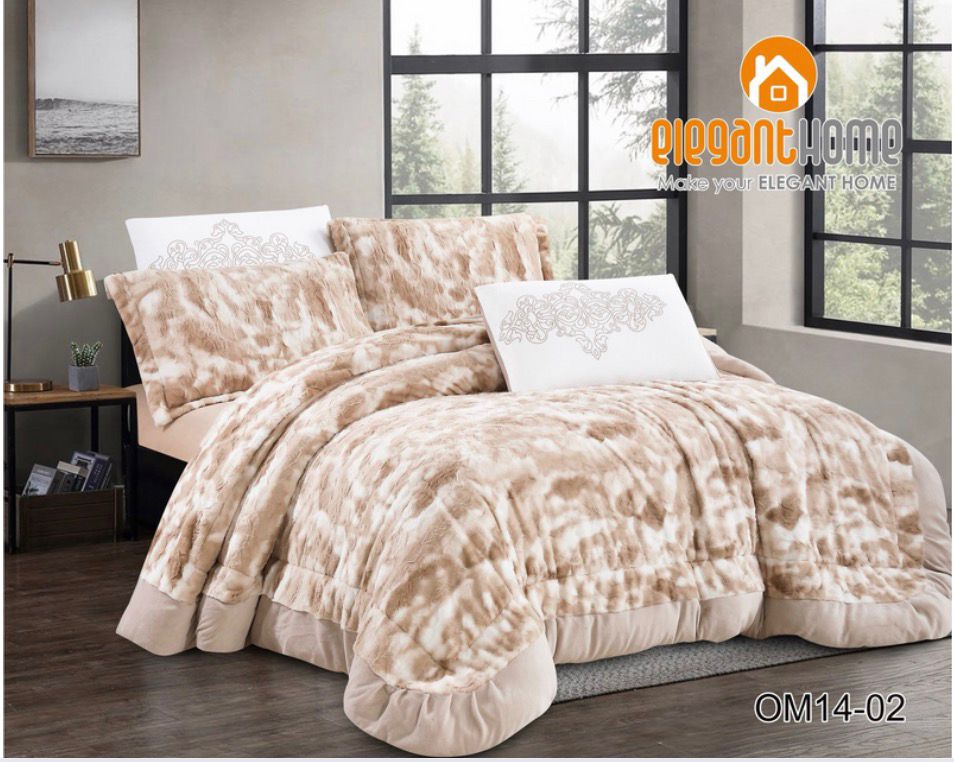 طقم لحاف فرو مجوز