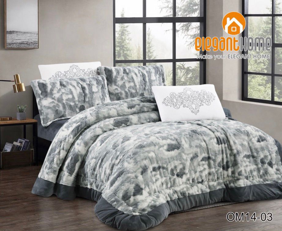 طقم لحاف فرو مجوز