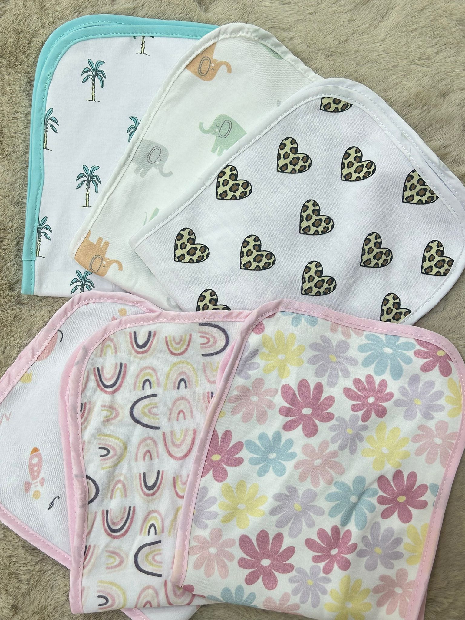 طقم قطعة منشفة صغيرة للبيبي