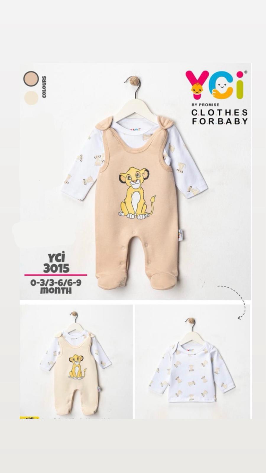 طقم ملابس أطفال حديثي الولادة