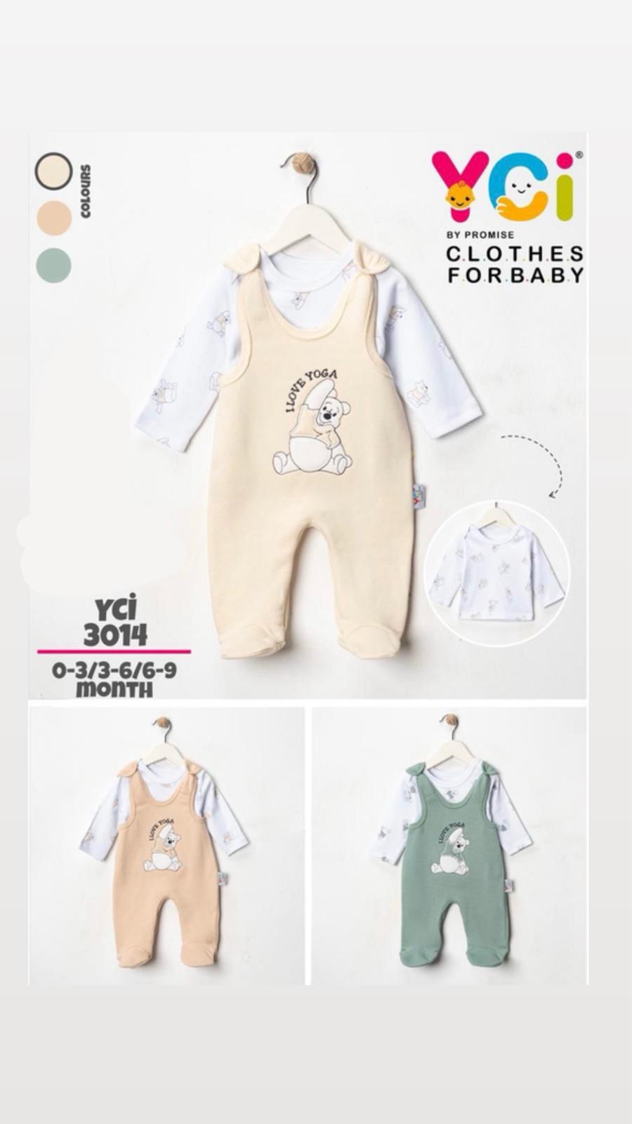 طقم أطفال حديثي الولادة من علامة YCI