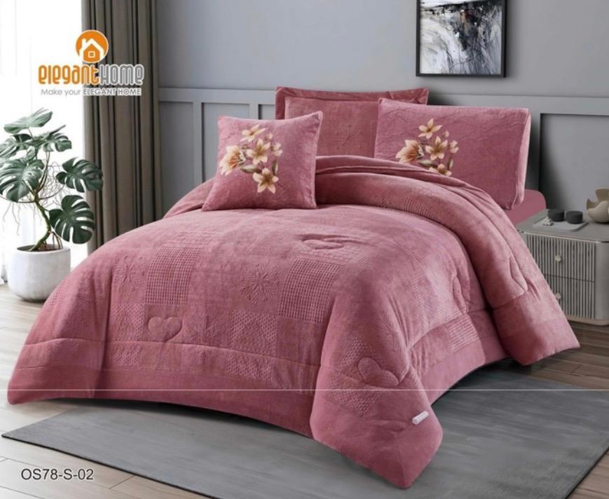 طقم فراش شتوي مخملي