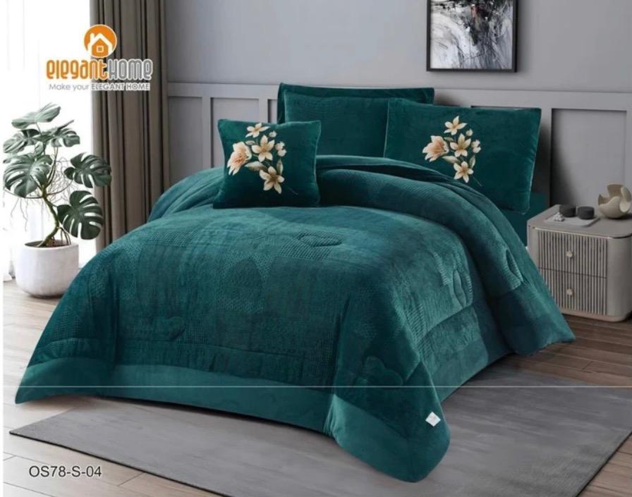طقم فراش شتوي مخملي