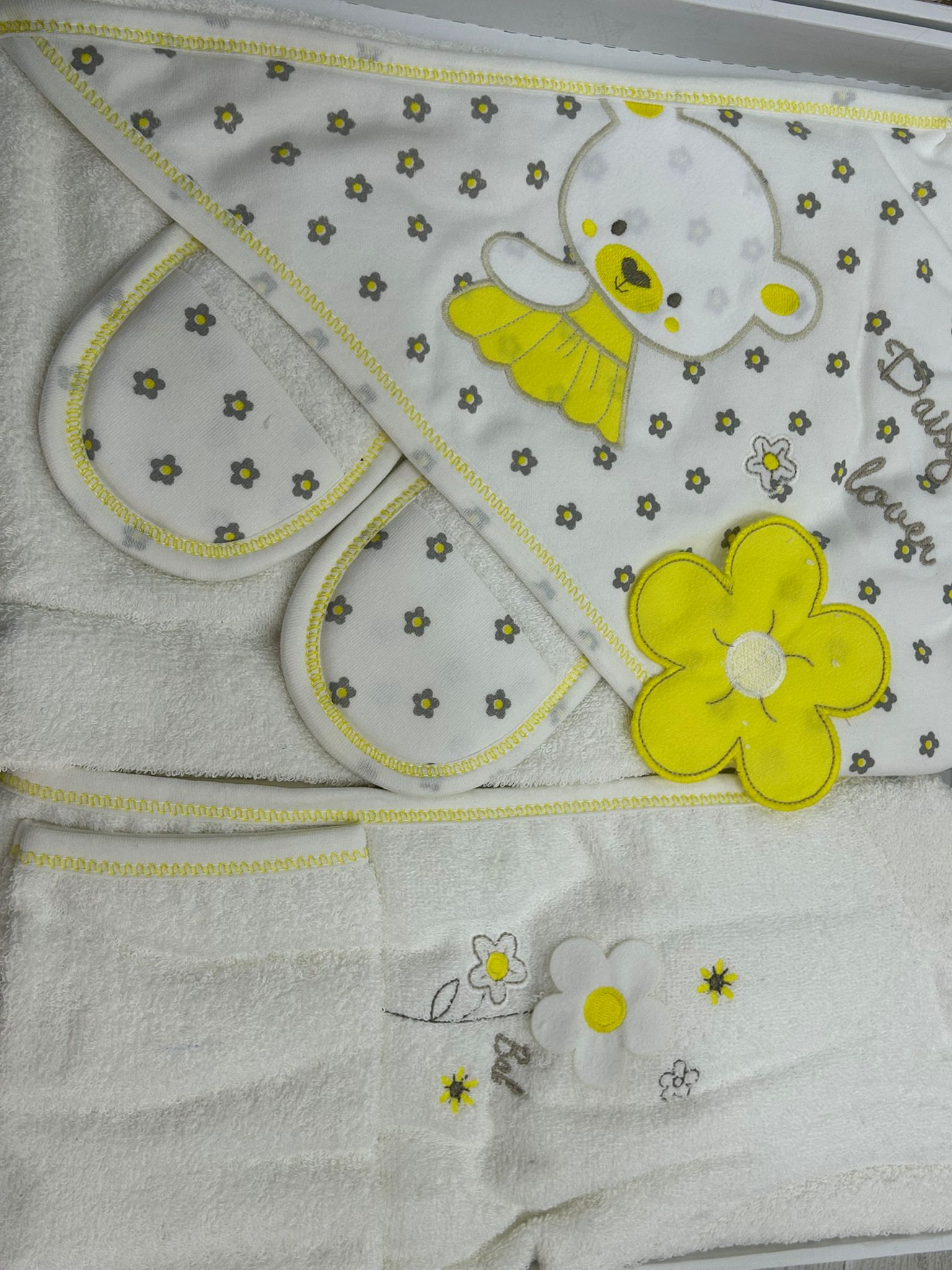 طقم برنُس الاستحمام المتكامل